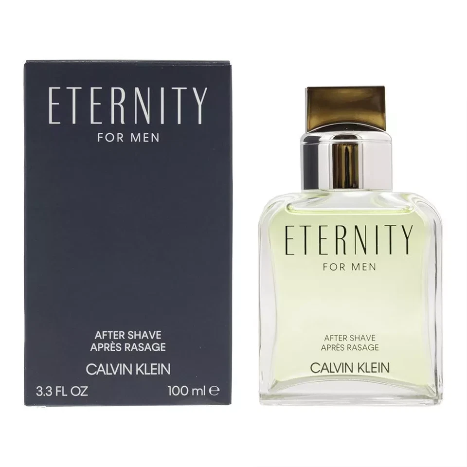 Calvin Klein Eternity for Men Aftershave 100ml With Free Fragrance Gift