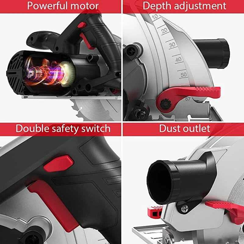 Milwaukee circular 2024 saw laser guide