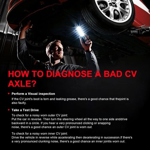 2x Automatic Front CV Axle Shaft For Honda Accord 2003 2004 2005 2006 2007 2.4L - Picture 9 of 19