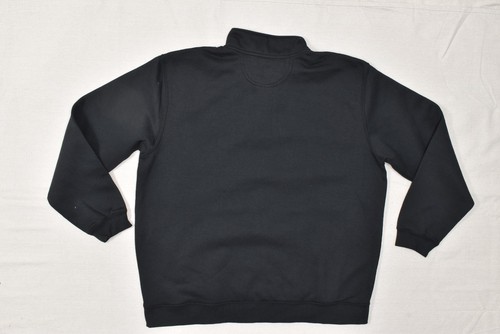 Felpa Carhartt uomo nera quarto zip finto collo regular taglia 2XL NUOVA - Foto 8 di 8