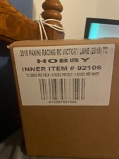 panini racing victoria lane 8 box hobby case 2018 🔥🔥