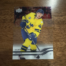 Upper Deck 2025-26 Extended Series Clear Cut Gustav Forsling Sweden #684