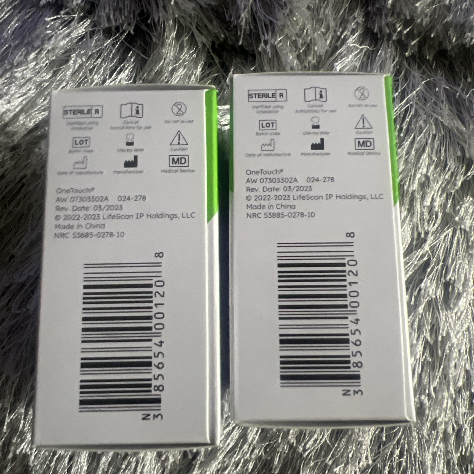 **One Touch UltraSoft 2 Lancets 30 Guage Diabetic Blood Glucose Exp 2029+