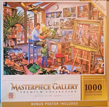 MasterPieces Premium Collection Jigsaw Puzzle Gallery on the Square 1000 pc