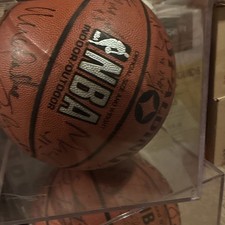 Spalding NBA Autographed Basketball Original Signed Ball Not Authenticated