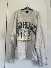 H&M Kind Hearts Oversized Jumper Sweatshirt Size L