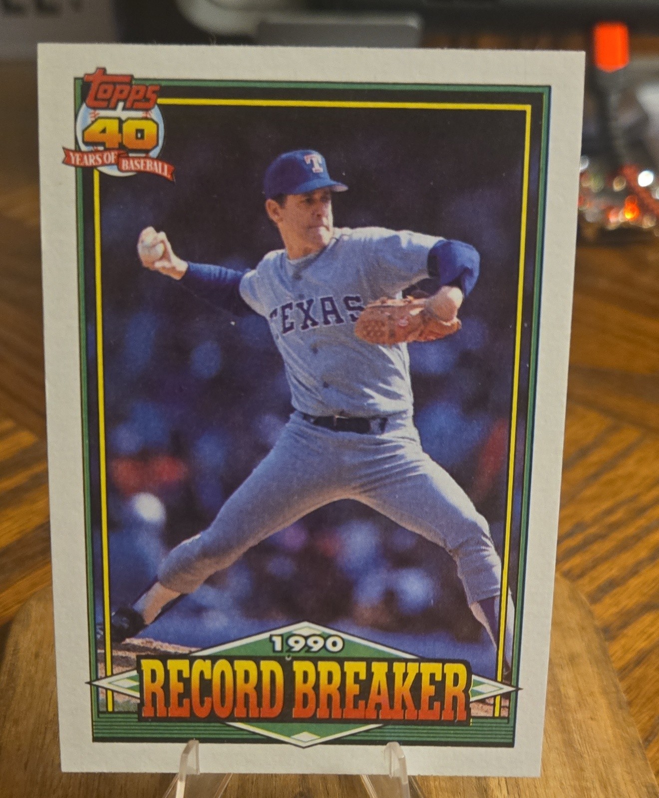 Nolan Ryan #6 Baseball Cards 1991 Topps Tiffany trading card — raw and PSA graded price guide