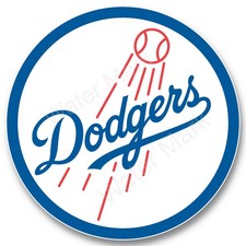 Dodger LA Logo Vinyl Sticker Decal Truck Windows Baseball  8 World series