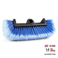 12" Car Wash Brush Head with Soft Bristles - Gentle on Paint, Compatible with