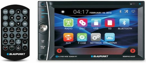Blaupunkt Memphis 440Bt Doppel DIN DVD/CD Receiver 6,2" Touchscreen und - Bild 7 von 7