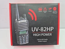 Baofeng High Power UHF / VHF Radio 8 Watt Output UV-82HP