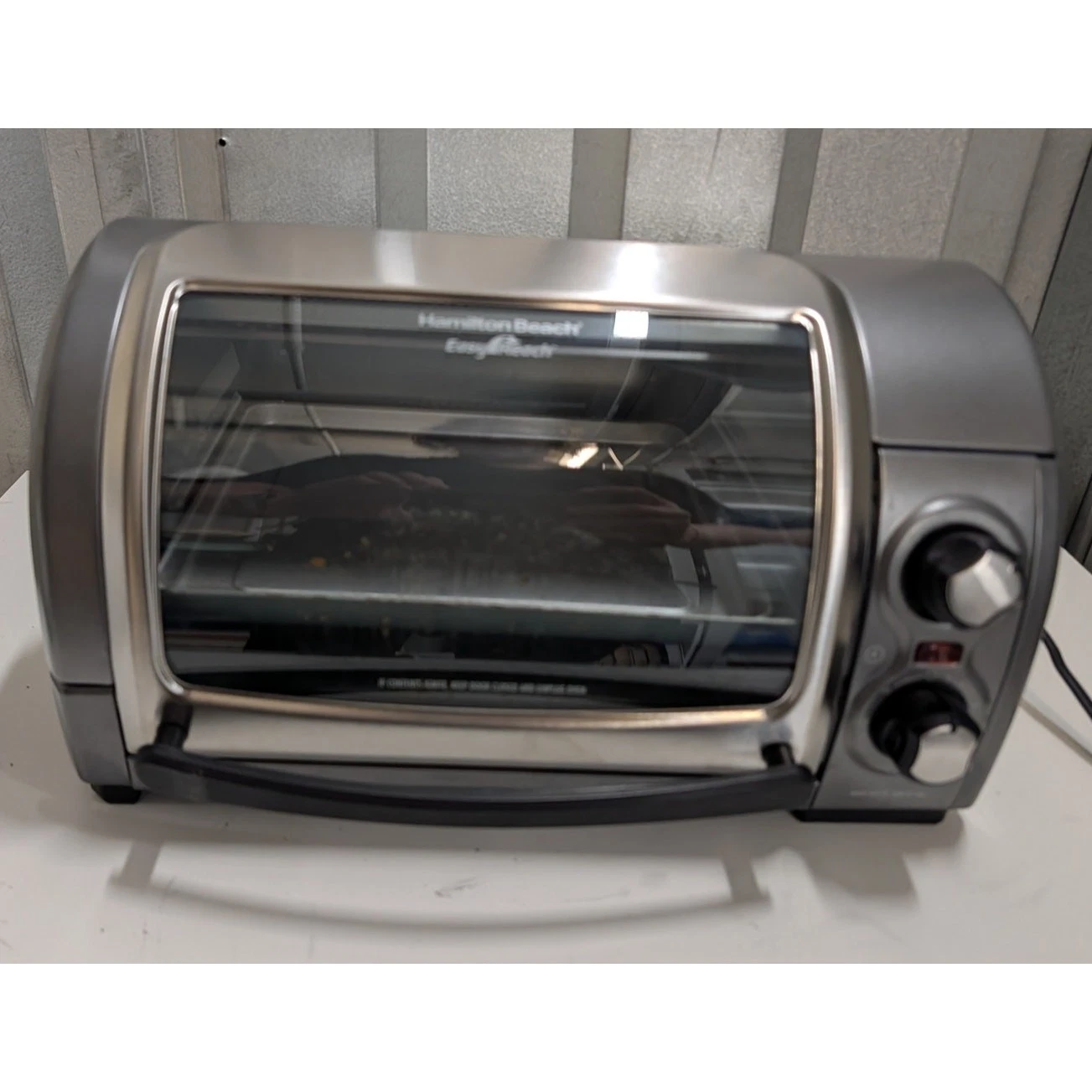 Hamilton Beach Easy Reach Toaster Oven Counter Top Model