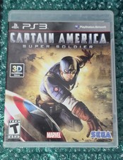 Captain America Super Soldier (Sony-Playstation 3) -Tested & Working-
