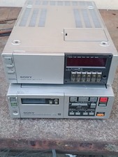 Sony Betamax SL-F1UB Portable Video Cassette Recorder UNTESTED