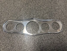 New Polished Billet Specialties Dash Insert/Gauge Panel 36525