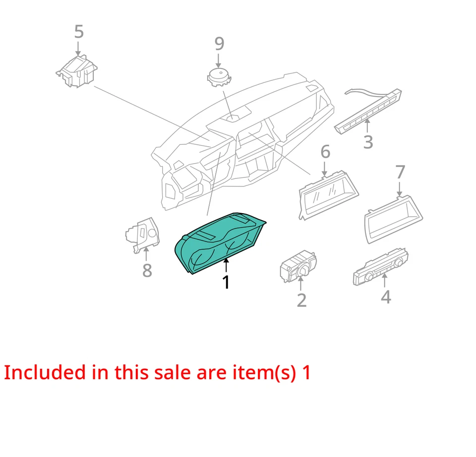 Velocímetro Cluster Turbo MPH para BMW X5 2985792 11-13 Foto 3 de 4