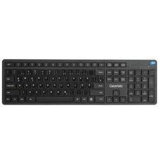 Wireless Keyboard German Layout With Pre-Applied Stickers QWERTZ Low Profile