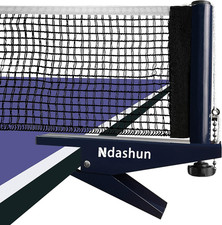 Ping Pong Net with Clamp, Professional Table Tennis Net and Post Set, Adjustable