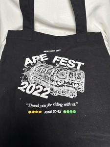 Ape Fest 2022 NYC Tote Bag Bored Ape Yacht Club BAYC MAYC Subway Graphic