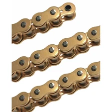 EK Chains 525 MVXZ2 Quadra-X Ring Chain - Gold, 120 Links 525MVXZ2-120G