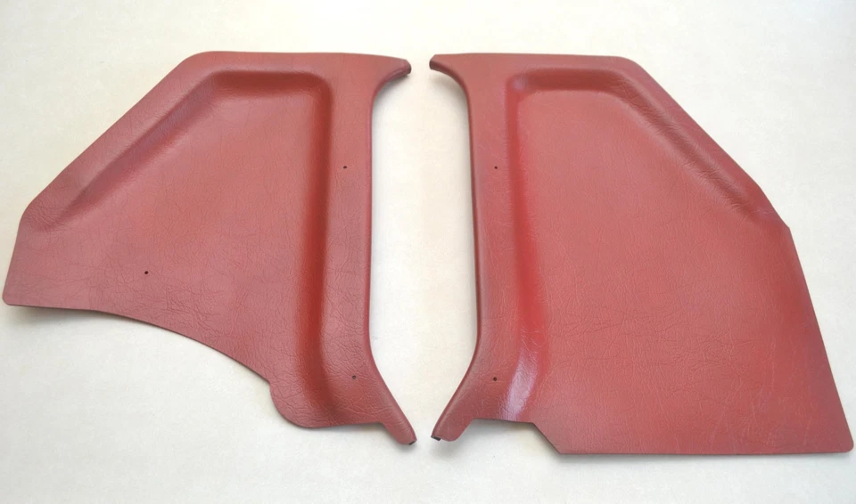 New 1960-1964 Ford Galaxie Red Kick Panels, 1961 1962 1963 Mercury, 1960 Edsel - Image 3 of 4