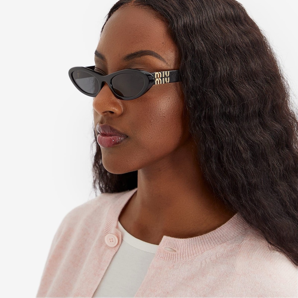miu miu★SALE★5I899D Miu Miu MU 09YS 1AB5S0 Red Gold Women Sunglasses Fast for