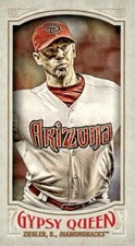 2016 Topps Gypsy Queen Mini #228 Brad Ziegler Arizona Diamondbacks