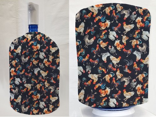 Roosters Water Bottle Cover - Afbeelding 1 van 5
