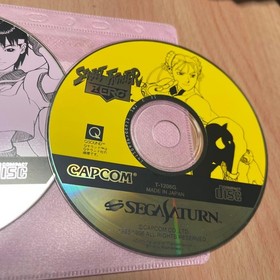  Sega Saturn exclusive software Street Fighter ZERO1 2