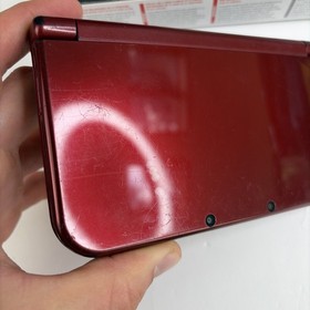 Nintendo New 3DS XL Red In Original Box W Charger Stylus US Model