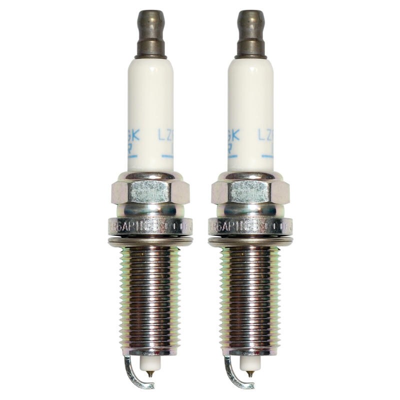 NGK Spark Plug 95712 2-PACK Laser Platinum LZFR6AP11GS 14mm Copper Core, HR 6