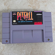 Activision Pitfall The Mayan Adventure SNES Game Manual Included NTSC-U/C