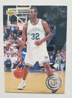 1993-94 Upper Deck Top Prospect Jamal Mashburn #486 RC Dallas Mavericks Rookie