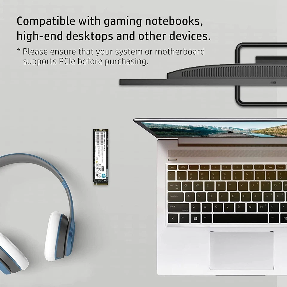 M.2 NVMe SSD 128GB 256GB 512GB Single Notch with Windows Installed 10 / 11 - Image 2 of 4