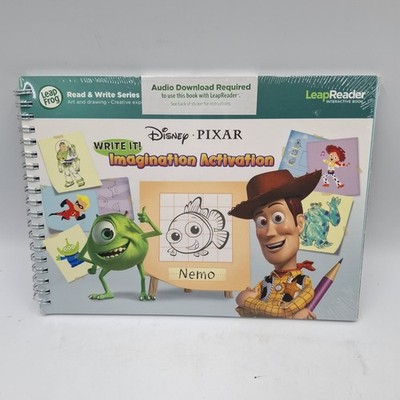 LeapFrog LeapReader Disney PIXAR Imagination Activation Read Write Series Sealed