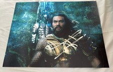 Jason Momoa Signed 11x14 Photo Aquaman