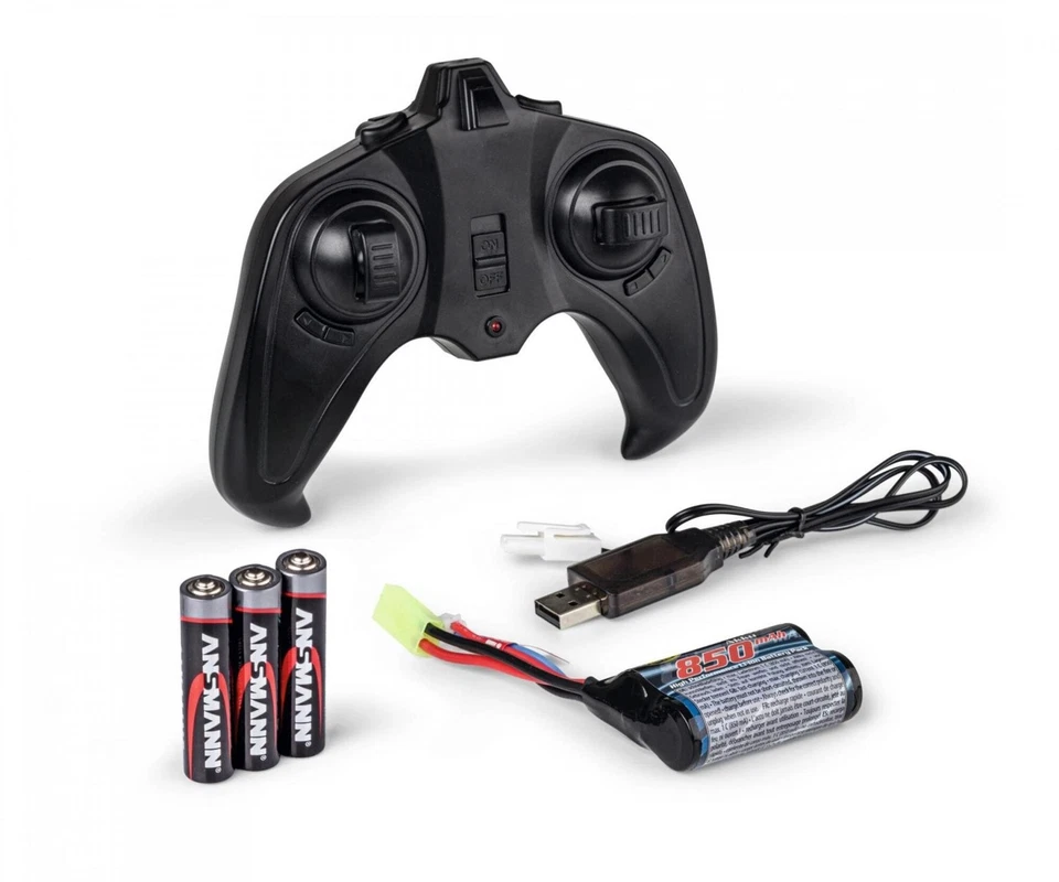 Carson MB Unimog U300 Feuerwehr 1:12 RC Truck 4WD RTR mit Licht & Sound - Bild 3 von 4