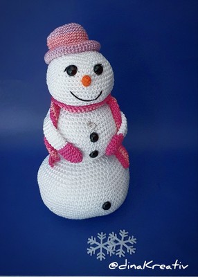   Sascha, der Schneemann   Handgemachte Winterfreude  