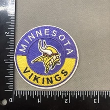 MINNESOTA VIKINGS IRON ON EMBROIDERED PATCH