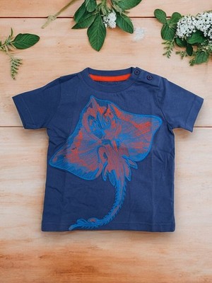     #109 Mini Boden Stingray T-Shirt 1-2Jahre   