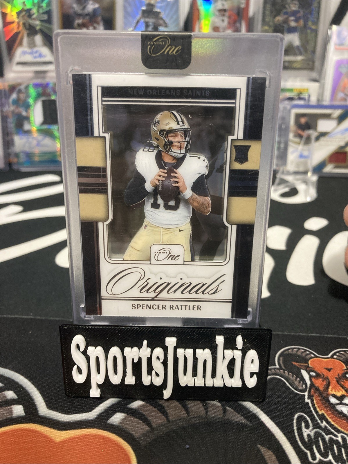 SPENCER RATTLER 2024 PANINI ONE ORIGINALS ROOKIE SP SAINTS RC