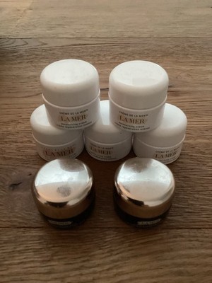 7 Leere La Mer Dosen Moisturizing Cream 7ml. & Eye Concentrate 5ml.