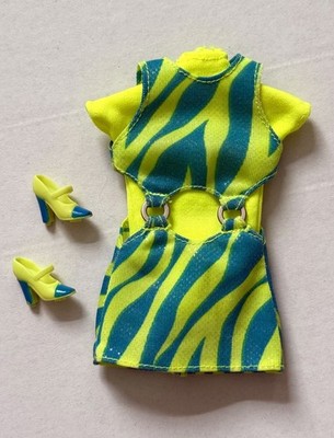 Barbie Movin Groovin Fashion Kleidung Zubehör Kleid Dress 90er