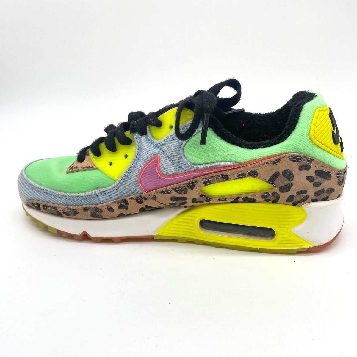 Y.K 🚨🔥Nike Air Max 90 LX Illusion Green Womens Size 6.5 2020