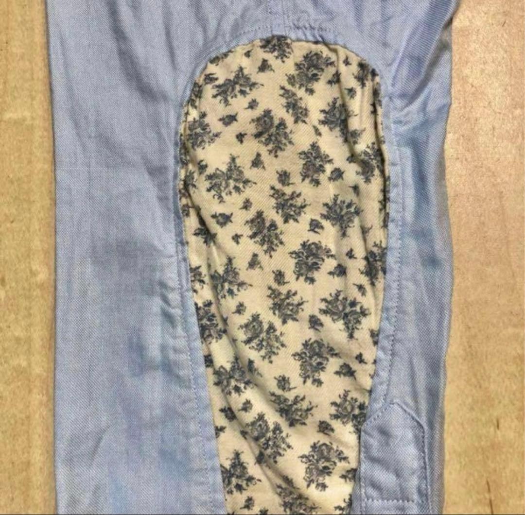 Visvim Light Blue Floral Pattern Long Sleeve Shir… - image 3