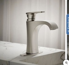 Kohler Tome SingleHandle Bathroom Sink Faucet Brushed Nickel R30405-4D-BN