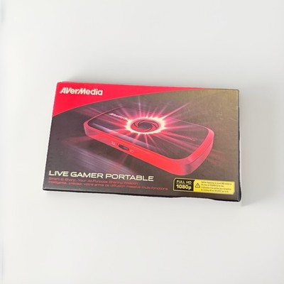 AVerMedia Live Gamer Portable C875 HD Capture Card HDMI Component   Tested