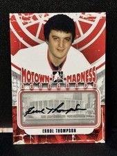 2012-13 ITG Motown Madness Errol Thompson Auto Detroit Red Wings