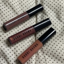 Bobbi Brown Oil Infused 3x Lip Gloss “Kir Sugar” “Buff” “Nude” Travel Size