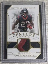2018 National Treasures Century Materials Emerald Patch D'ONTA FOREMAN /49 T